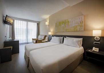 Chambre double standard avec balcon