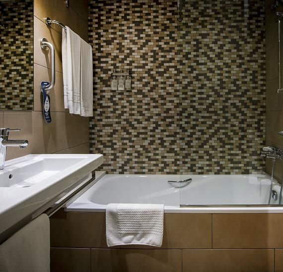 Standard double room with a balcony