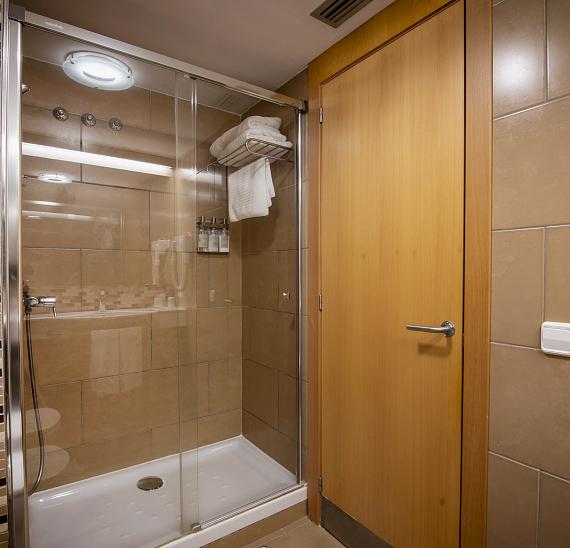 Standard double room with a balcony