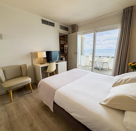 Superior Doppelzimmer mit Meerblick und Zugang zum Spa