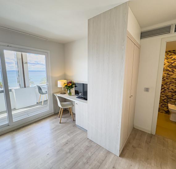 Superior Doppelzimmer mit Meerblick und Zugang zum Spa