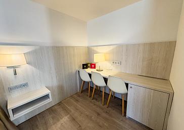 Habitació triple amb accés a l'spa