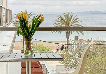 Habitación doble con vistas laterales al mar con acceso al spa