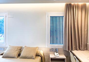 Habitación doble con vistas laterales al mar con acceso al spa