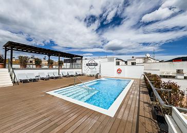 Piscina de l'Hotel Marina, Roses Piscina