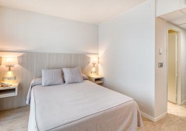 Habitació doble estàndard amb balcó i accés a l'spa