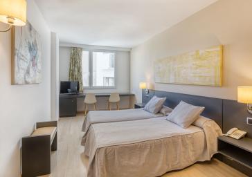 Habitació doble estàndard amb accés a l'spa