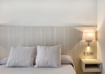 Habitació doble estàndard amb balcó i accés a l'spa