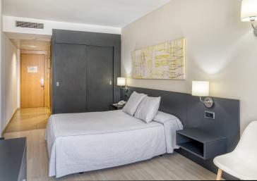 Habitació doble estàndard amb balcó i accés a l'spa