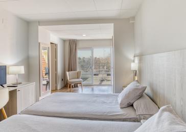 Habitació doble amb vistes laterals al mar amb accés a l'spa