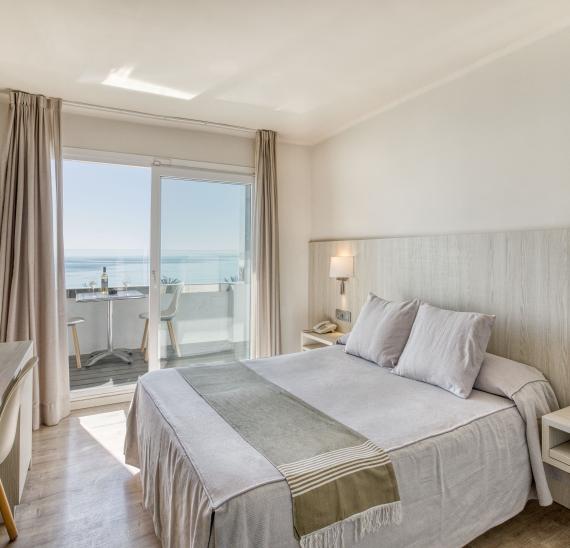 Superior Doppelzimmer mit Meerblick und Zugang zum Spa