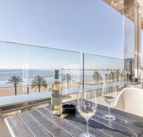 Superior Doppelzimmer mit Meerblick und Zugang zum Spa