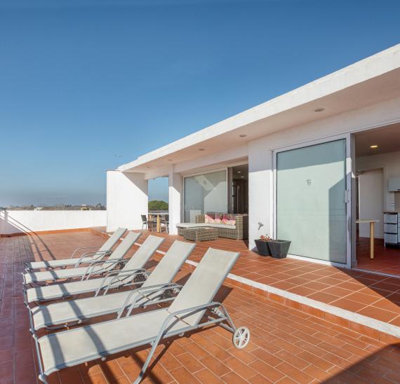 Penthouse mit Zugang zum Spa