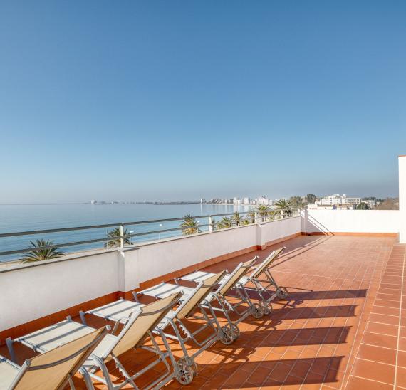 Penthouse mit Zugang zum Spa