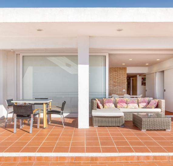 Penthouse mit Zugang zum Spa